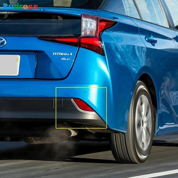 

For Toyota Prius 2019 2020 Hatchback Car Rear Fog Lights Overlay Cover Trim Stickers Exterior Auto Styling Accessories