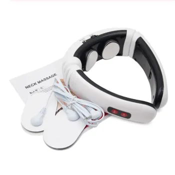 

Electric Pulse Back and Neck Massager Far Infrared Heating Pain Relief Tool Health Care Relaxation Intelligent Cervical Massage