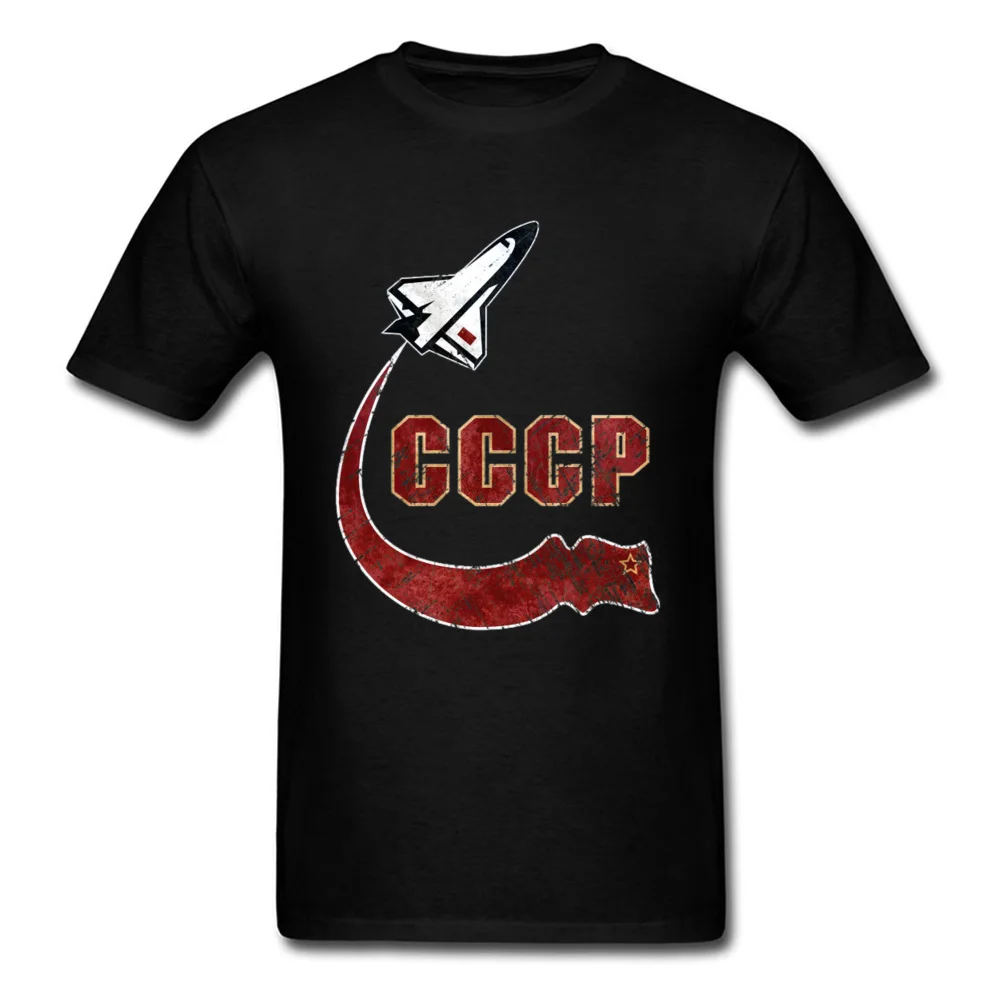 

Russia Soviet Cosmonaut Yuri Gagarin Tshirts CCCP SpaceX Sputnik Artificial Satellite Apaceship T Shirt Space Rocket Men Tshirt