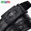 CARTELO hommes ceinture en cuir automatique boucle affaires décontracté haute qualité crocodile motif cuir ceinture avec boucle automatique ► Photo 2/6