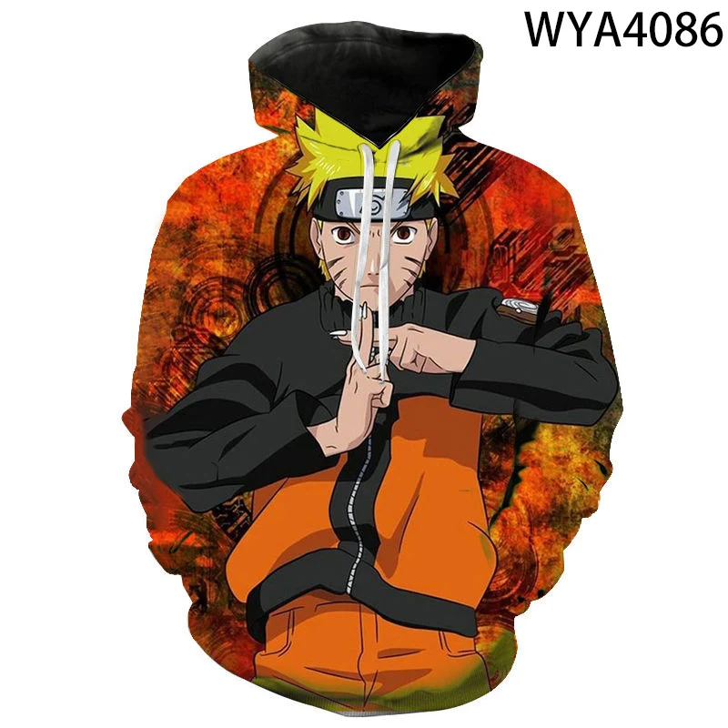 

Spring And Autumn Anime Naruto Hoodie Fashion Men Women Children 3d Printing Streetwear Pullover Long Sleeve Casual Sweatshirt