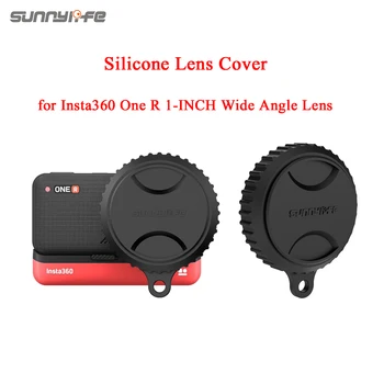 

Sunnylife Silicone Insta360 One R 1-Inch Lens Cap Protective Lens Cover Dust-proof for Insta360 One R 1-Inch Wide Angle Lens