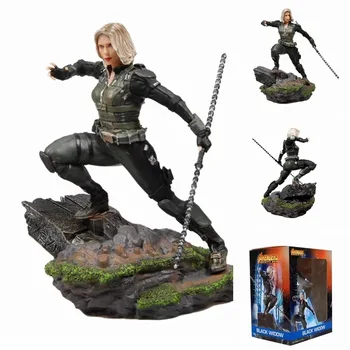 

Marvel Black Widow Statue Avengers Scarlet Johansson Iron Studios 1/10 Scale Figure Toy Brinquedos Figurals Model Gift