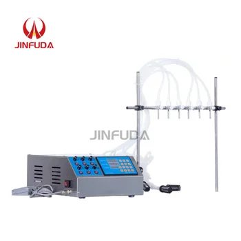 

Semi-automatic 6-head peristaltic pump liquid filling machine Glue filling machine Electric digital display pump liquid filling