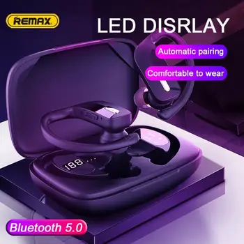 

T17 TWS Bluetooth V5 Wireless in-Ear Headset LED Power Display Stereo HiFi Surround HD Call Waterproof with Microphone