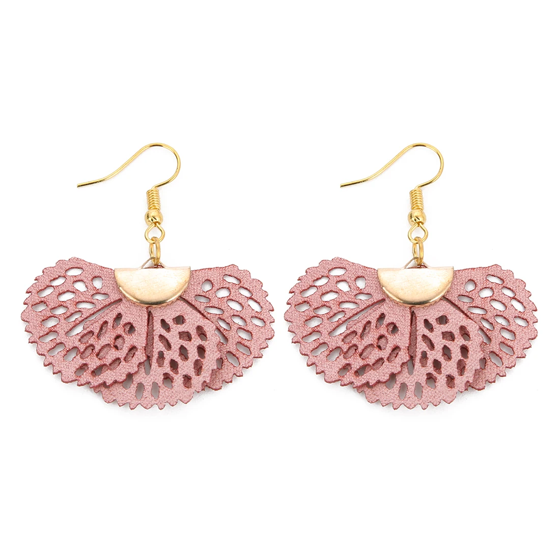 pink Новинка, 4 слоя, богемные многоцветные массивные серьги-кисточки, желтое кольцо для ушей, женские большие висячие серьги,, бохо, индийские ювелирные изделия - Окраска металла: pink