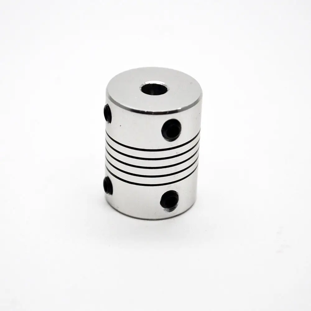 

Aluminium CNC Motor Jaw Shaft Coupler 5mm To 8mm Flexible Coupling OD 19x25mm Dropshipping 3/4/5/6/6.35/7/8/10mm