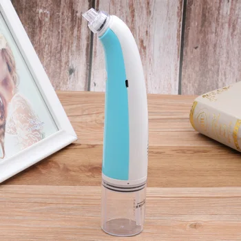 

1PC Blackhead Remover Handheld Electric Face Pore Suction Cleaner Beauty Tool（Sky-Blue）