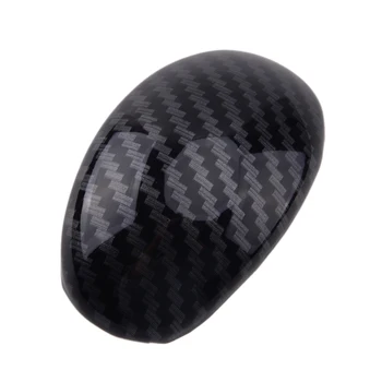 

ABS Carbon Fiber Style Car Interior Gear Shift Lever Knob Cover Trim Fit for Hyundai Elantra 2011 2012 2013 2014 2015 2016
