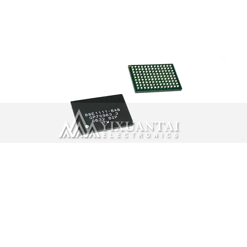 2 шт. Бесплатная доставка BGA 88E1111-BAB 88E1111 E1111 100% Новинка | Электронные компоненты и