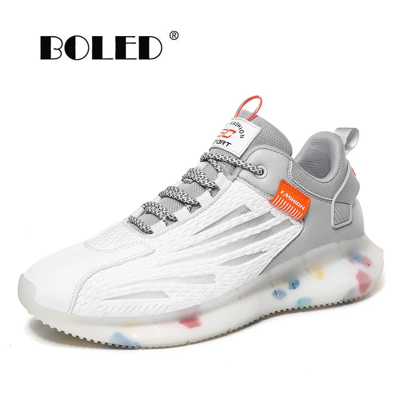 

Plus Size Outdoor Shoes Men Fashion Sneakers Breathable Lightweight Mesh Men Shoes Non-slip Comfort Casual Shoes