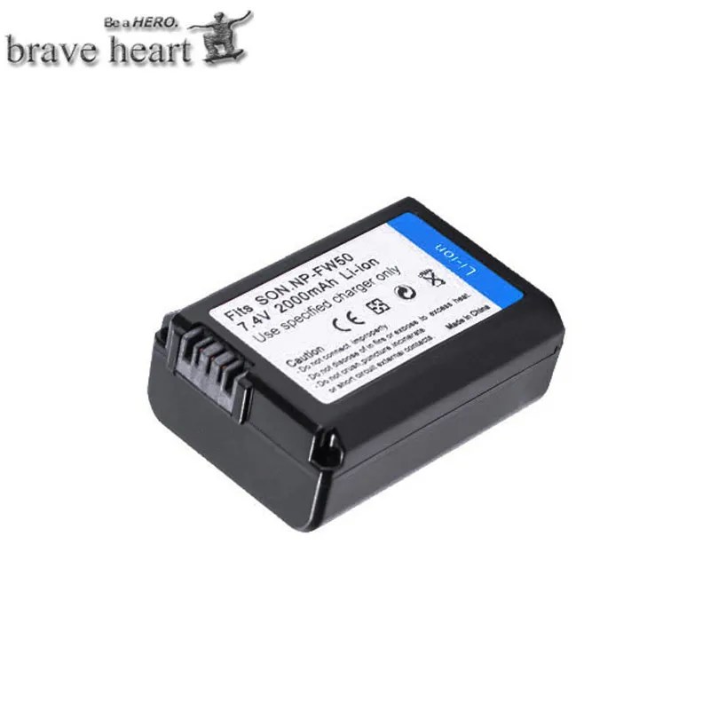 3 шт. NPFW50 NP-FW50 NP FW50 Батарея+ TYPE-C двойной Зарядное устройство для sony Alpha a6500 a6300 a7 7R a7R a7R II a7II NEX-3 NEX-3N NEX-5 - Цвет: 1battery