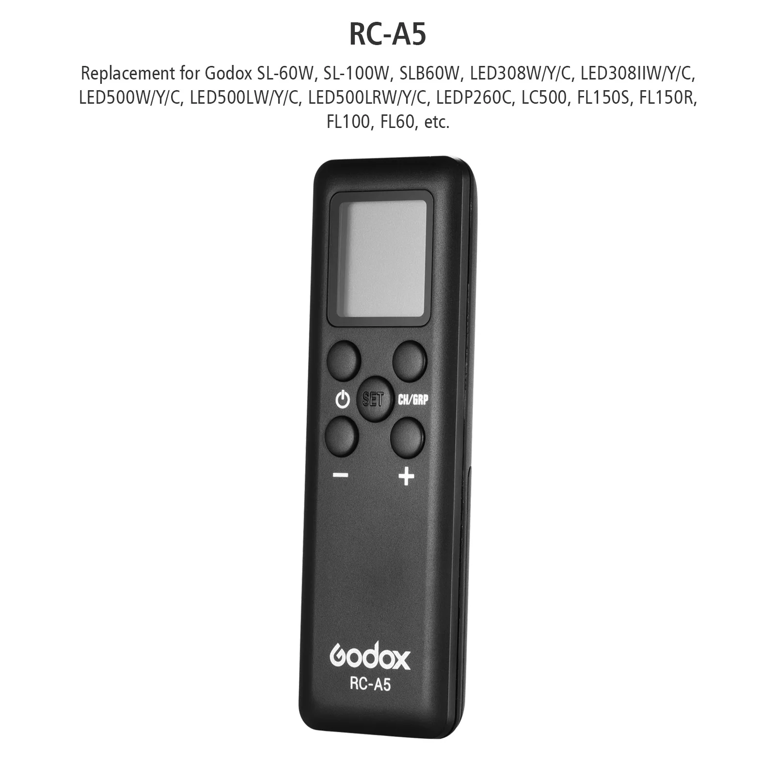 Godox-リモコンRC-A5,godox SL-60W SL-100W slb60w led308iiw/y