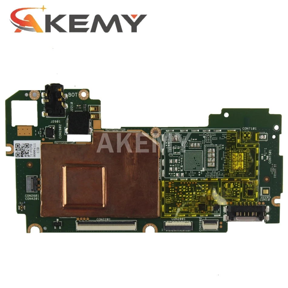 New!!! Akemy Mianboard For Asus Memo Pad 7 M E572CL 16GB 2G LTE Motherboard Logic board Tablet motherboard 90NK00R0-R00010