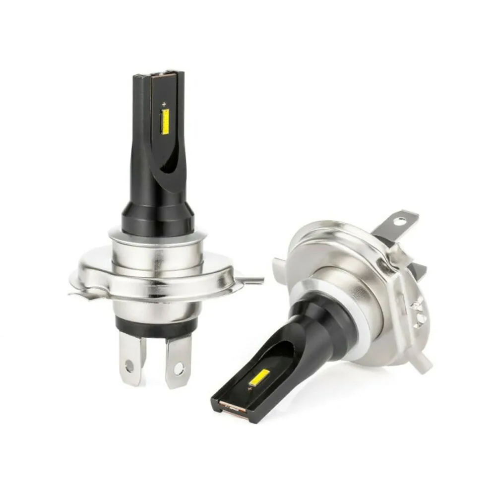 2 шт. HB2 9002 H4 12 V-24 V Автомобильный светодиодный светильник, лампы CSP 1860 противотуманная фара 1200LM 6000K белый Автомобильный светодиодный светильник