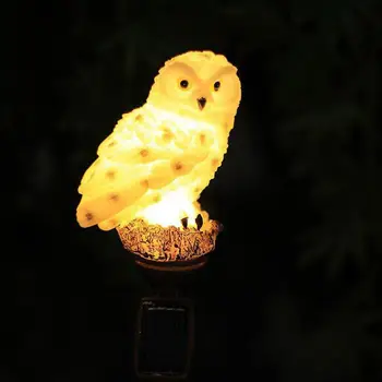 

Home Decoration Owl Garden Light Solar Powered Outdoor Waterproof Lawn Light Patio Decor Landscape Lighting