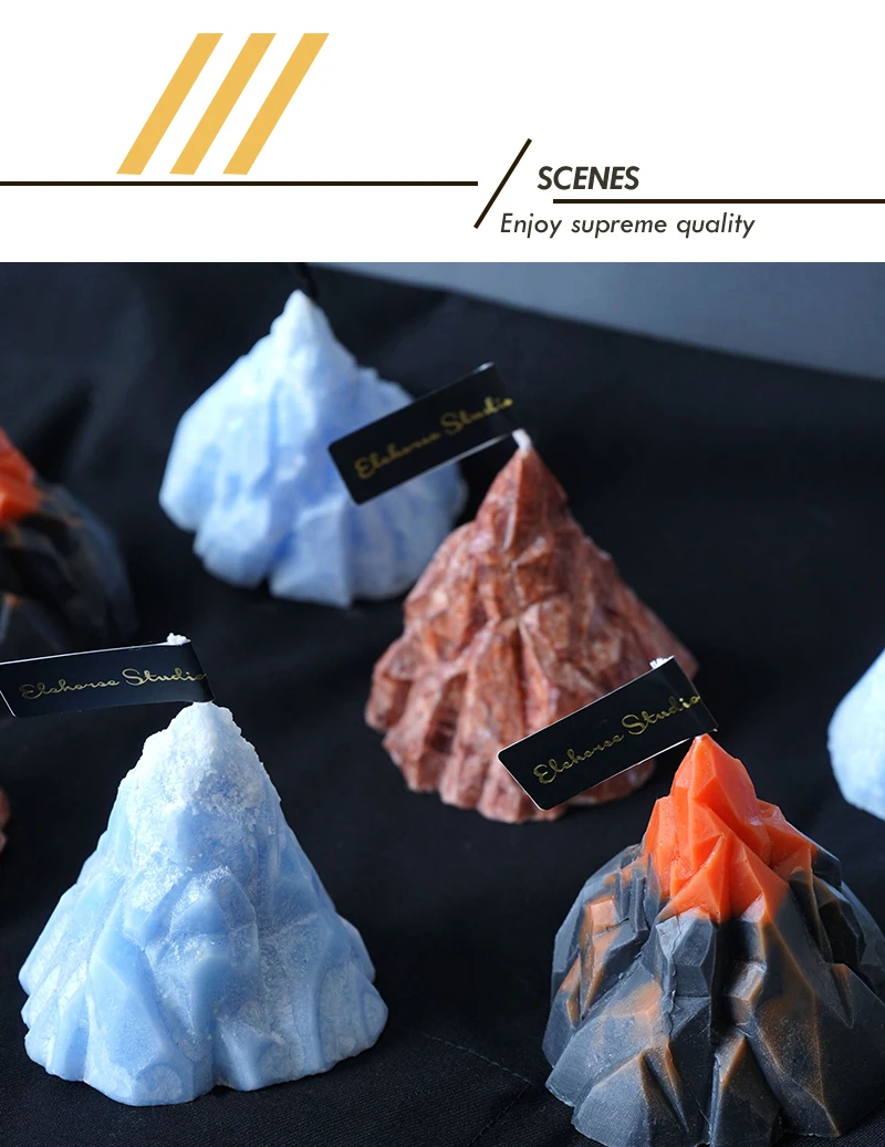 Ароматерапия свечи ремесла свадебные украшения Bougies Velas A Pilas Ice вечерние Kaars свечи DD6LZ