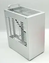 Silver color Все алюминиевые HTPC ITX маленький корпус игровой чехол для компьютера поддержка видеокарты RTX2070 i7 8700 PK39 K39 - Цвет: Silver color