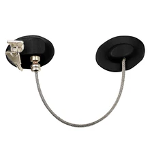 Adhesive Prevent Falling Wardrobe Refrigerator Lock Anti-Corrosion Child Safety Home Window Cabinet Drawer Punch Free Baby