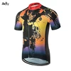 Popeye Breathable Cycling Shirt Unisex White Cartoon Spring Anti-uv Eco Shirt Bike Road Team Men's Upscale Cycling Clothing Mesh 5