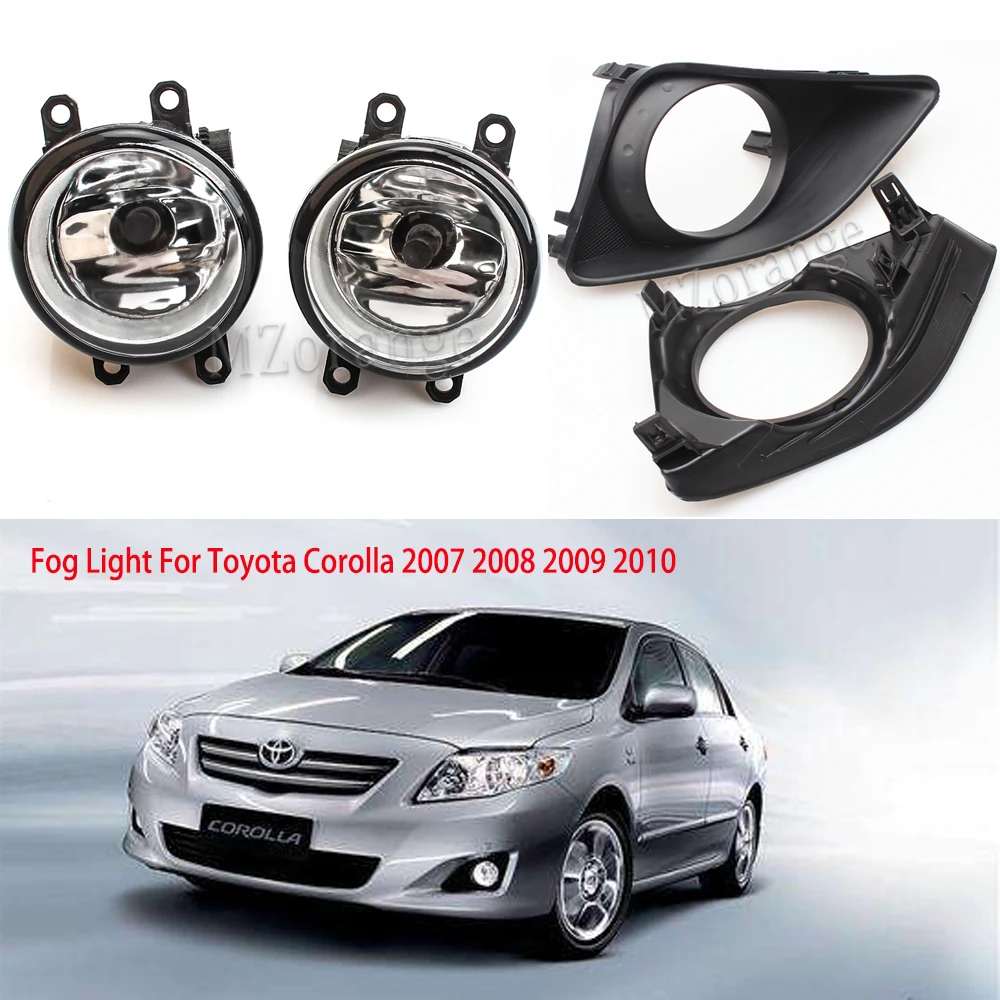 Противотумансветильник на передний бампер для Toyota Corolla 2007 2008 2009 2010 правая/левая
