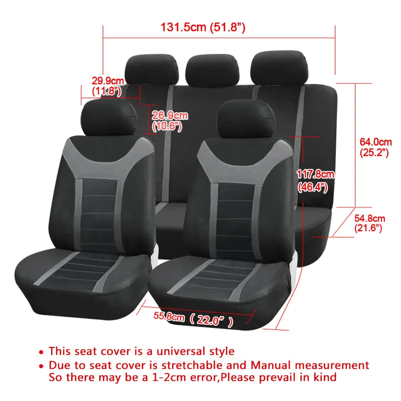 Высококачественный чехол на автомобильное сиденье универсальный автомобильный