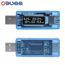 USB Current Voltage Capacity Tester Volt Current Voltage Detect Charger Capacity Tester Meter Mobile Power Detector Battery Test