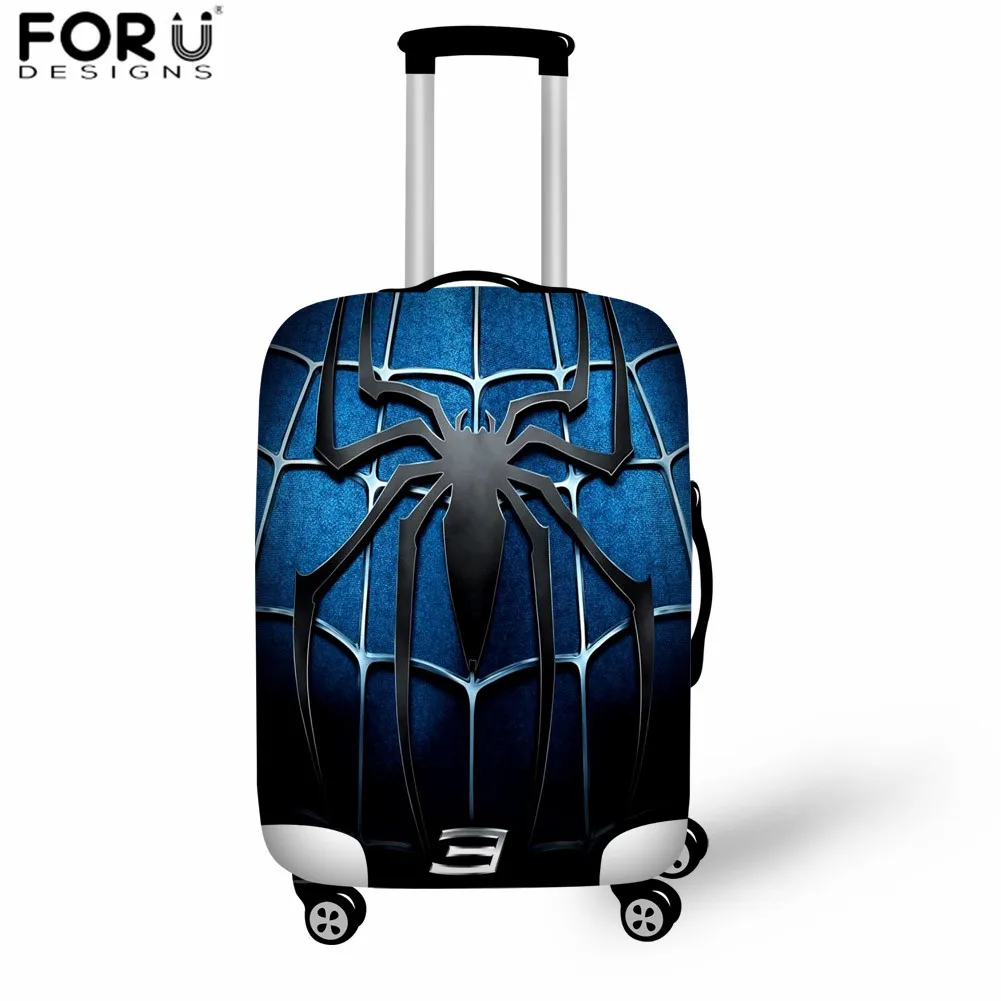 

FORUDESIGNS Super Spiderman Pattern Elastic Luggage Protective Cover Suitcase Dust Cover 18-32inch Trunk Case Travel Accessories