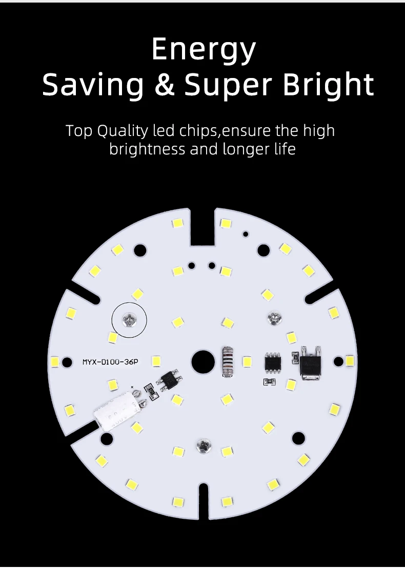 Surface Mounted LED Downlight 5W 10W 15W Ceiling Lamps Ultra-thin Decorative Spot Led Lights 220V For Living Room Home Lighting