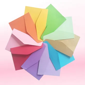 

30pcs Bank Card Storage Bag Mini Paper Portable Envelopes for Invitation Business Cards Gift Cards