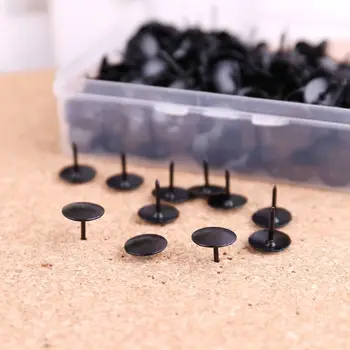 

400pcs Metal Thumbtack Drawing Pins Pushpin Cork Board Photo Wall Map Markers