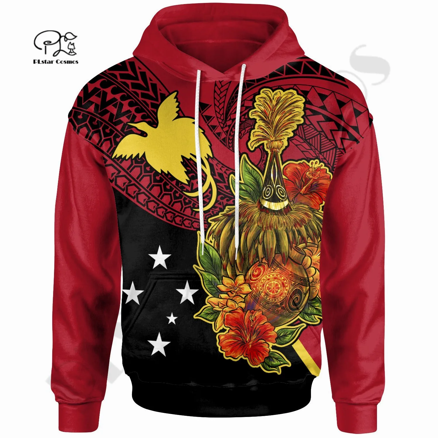 PLstar Cosmos 3DPrinted Newest Papua New Guinea Polynesia Unique Unisex Streetwear Harajuku Pullover Hoodies/Sweatshirt/Zip Q-6