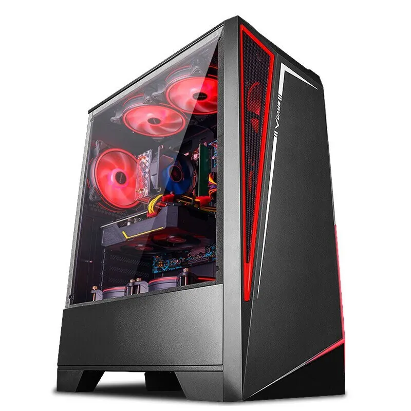 PROD 1005003015992519 IPASON S5 Desktop Computer 10th Gen i5
10400F/GTX1650 Super 4GB Desktop Assembly Machine Complete PC For
Gta5/PUBG/LOL