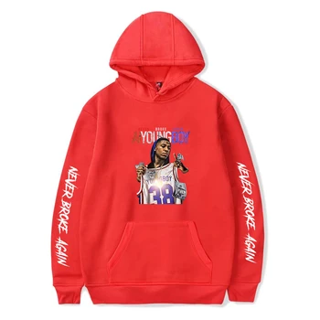 

YoungBoy Never Broke Again Hoodies Men women Fashion Hot Cotton Harajuku YoungBoy Never Broke Again Red boys girls Sweatshirt