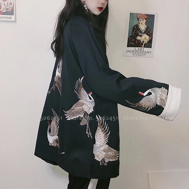 Мужской костюм Танга кунг фу кардиган японский халат Obi пальто Aodai Yukata