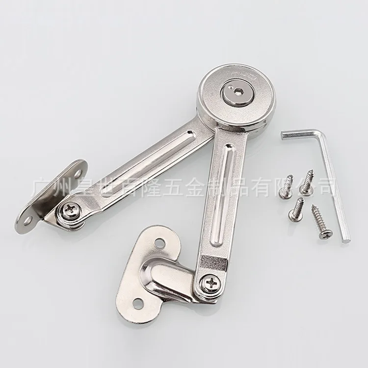 

Zinc Alloy Stop at Any Time Support Rod Stop at Any Time Door Cabinet Hydraulic Rod Hardware Toggle Support D-2803