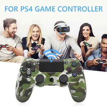 

1PC Bluetooth Wireless/Wired Joystick for PS4 Controller Fit PS4 Gamepad fit Game Controller With Indicator Bar