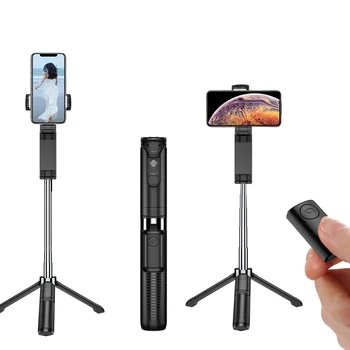 

Hot Sale Bluetooth Selfie Stick Tripod Compatible with All Smartphones Wireless Remote Extendable Stand