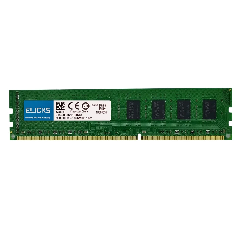 2GB 4GB 8GB DDR3 RAM 1066MHZ 1333MHZ 1600MHZ 1866MHZ Desktop Memory 2RX8 1.5V PC3 series 10600 12800 14900 RAM memories