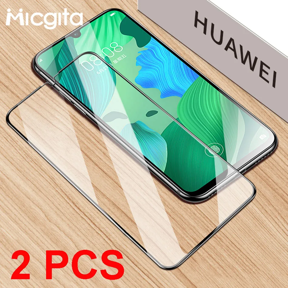 Закаленное стекло 9D для Huawei Nova 3 3i 3E 4 4E 5 Pro 5i 2 шт. защитная пленка экрана Pro|Защитные
