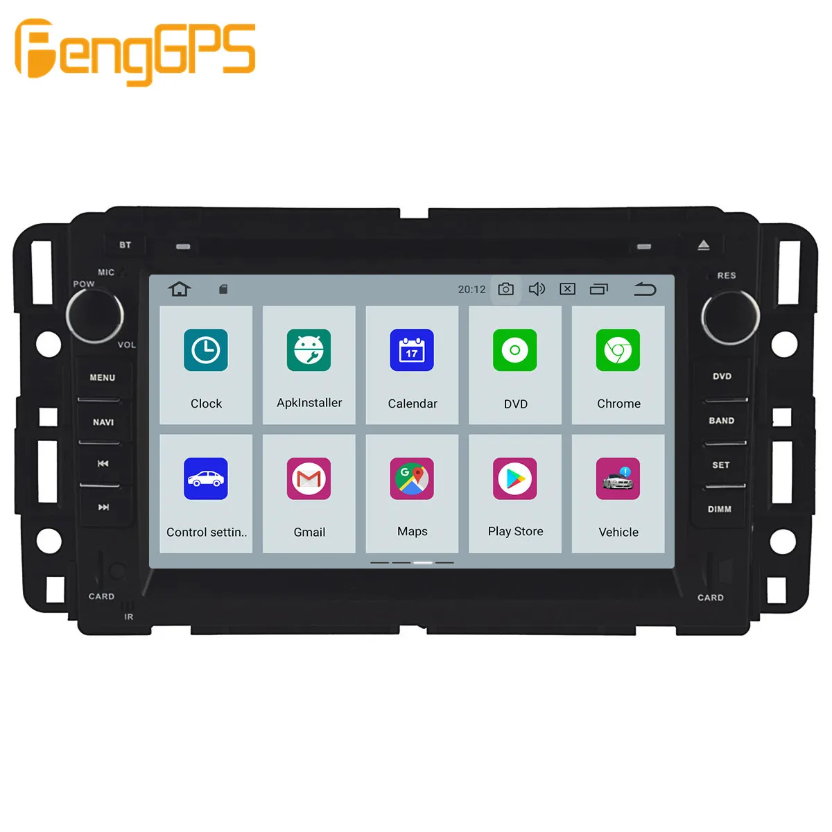 Discount Android 9.0 PX5 4+64GB car DVD player Built-in DSP Car multimedia Radio For GMC Yukon Tahoe 2007-2012 GPS Navigation 1