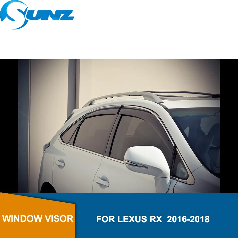 

Wind Visor deflectors Rain Guards For LEXUS RX 2016 2017 2018 2019 Sun Shade Awnings Shelters Guards accessories SUNZ