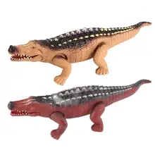 Реалистичные ползающие электрические крокодильские руки-глаз, гибкость рук, звуковое освещение, модель животного, случайный цвет
