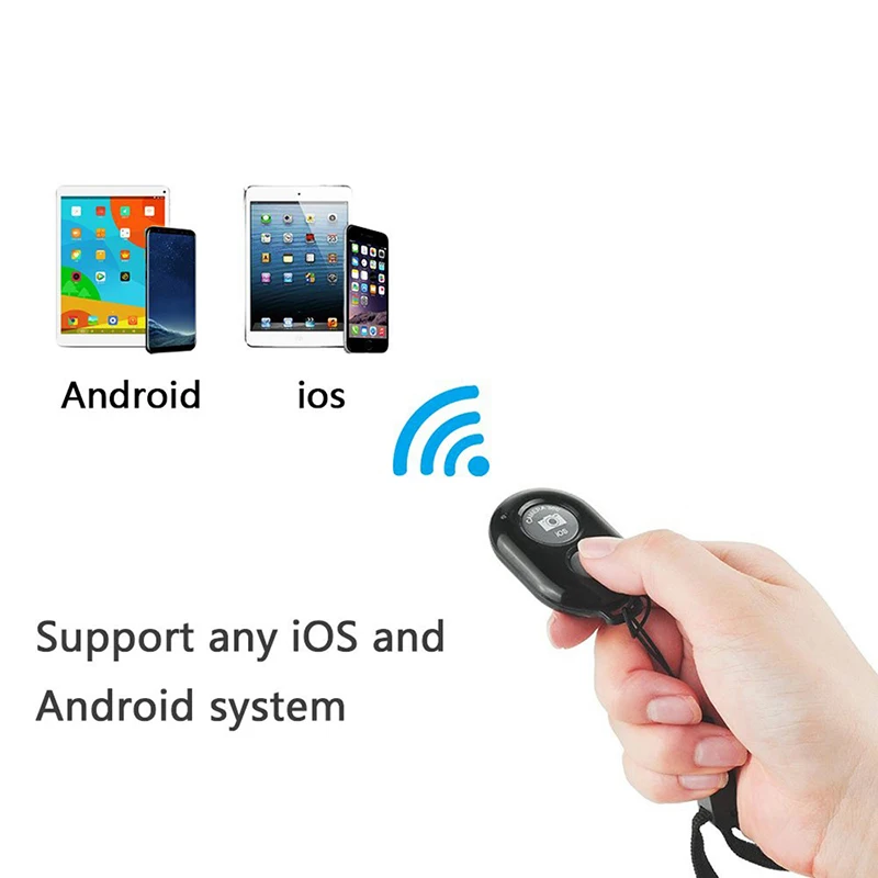 Мобильный телефон Bluetooth беспроводной монопод с дистанционным управлением палка для селфи с затвором Автоспуск дистанционного спуска затвора для IOS Android