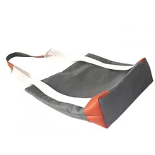 Модные модели, металлическая молния, Воловья кожа, круглая бусина, сумка на ремне, Европа и Америка, Ультра большая Холщовая Сумка на плечо двойного назначения