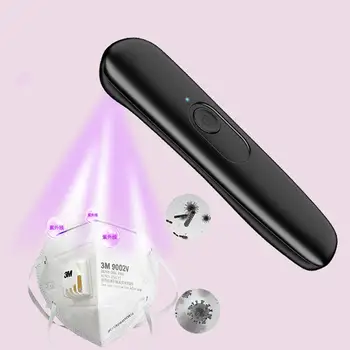 

Adoolla Portable LED UV Germicidal Lamp Mini Handheld Sanitizer Stick Fast Disinfection for Travel Home