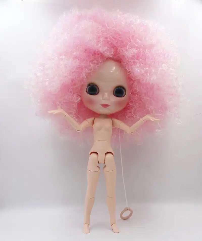 Розовый Blythe Кукла Нормальная и суставная тело, специальный коллекционный подарок для молодых людей, более низкая цена и красота вращается тело - Цвет: Розовый