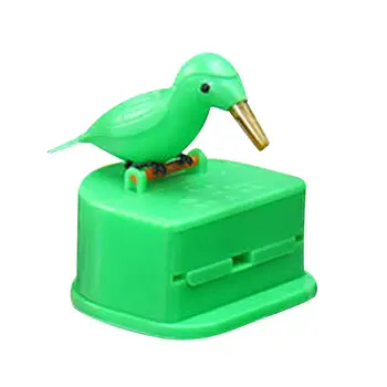 

Funny Bird Toothpick Container Automatic Toothpick Dispenser Toothpick Holder Storage Box Table Decoration Accessories