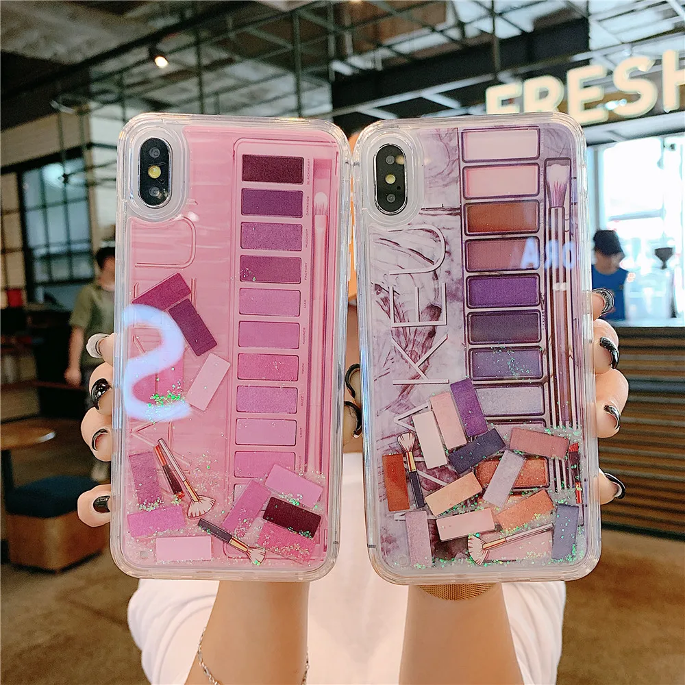 Чехол для iPhone 12 Pro Max 11 7 8 Plus X XR XS MAX ТПУ с блестками | Мобильные телефоны и