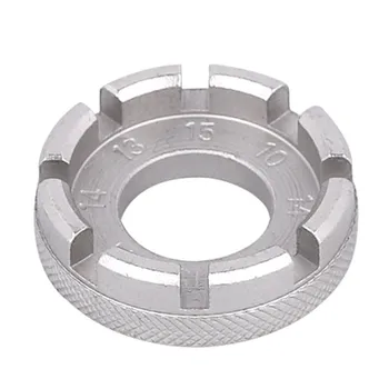 

New Bike Spoke Wheel Rim Spanner 8 Grooves Adjuster Repair Fix Tool Bicycle Bike Supplies Accessories